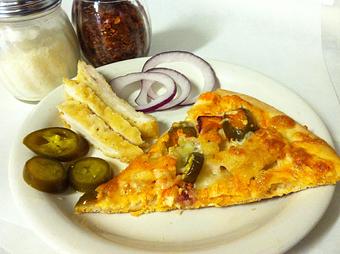 Product: Buffalo Chicken Pizza - Specialty Pizza of the Month, December 2014. - Chubby's Super Subs and Pizza in Ballast Point - Tampa, FL Pizza Restaurant