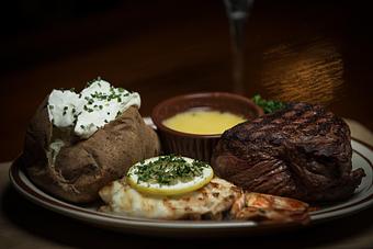 Product: Lobster combos - Chuck's Steak House in Restaurant Row - Myrtle Beach, SC Steak House Restaurants