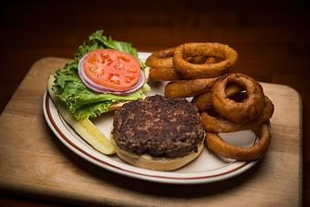 Product: Certified Angus 10 oz Burger - Chuck's Steak House in Restaurant Row - Myrtle Beach, SC Steak House Restaurants