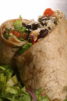 Product: Burrito on Whole Wheat - Cilantro Mexican Grill in North Providence, RI Mexican Restaurants