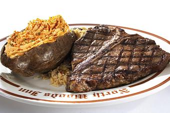 Product: Porterhouse Steak Dinner - Clearman's North Woods Inn of La Mirada in La Mirada, CA Steak House Restaurants