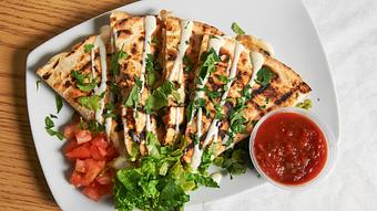 Product: Firecracker Quesadilla - Cleats Club Seat Grille Old Brooklyn in Cleveland, OH American Restaurants