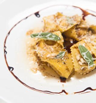 Product: Butternut Squash Agnolotti   - Coal Fired Bistro & Wine Bar in Greenville, SC - Greenville, SC Italian Restaurants
