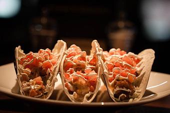 Product: Twisted Shrimp Tacos - Coastal Grille in Wyomissing, PA American Restaurants