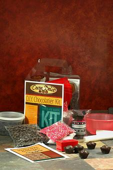 Product: DIY Chocolatier Kit - Cocoa Dolce Artisan Chocolates in Bradley Fair - Wichita, KS Candy & Confectionery