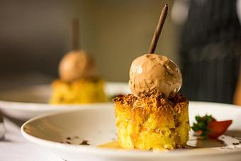 Product: Chocolate Chip Bread Pudding - Cowboy Star in San Diego, CA Steak House Restaurants