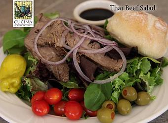 Product: Cucnia Thai Beef Salad - Cucina Deli in Salt Lake City, UT American Restaurants