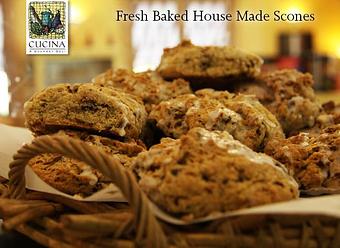 Product: Cucina Fresh Baked House Made Scones - Cucina Deli in Salt Lake City, UT American Restaurants