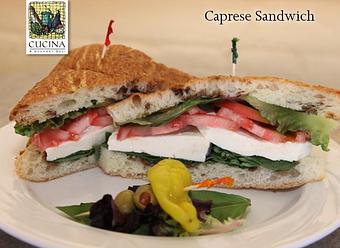 Product: Cucina Caprese Sandwich - Cucina Deli in Salt Lake City, UT American Restaurants