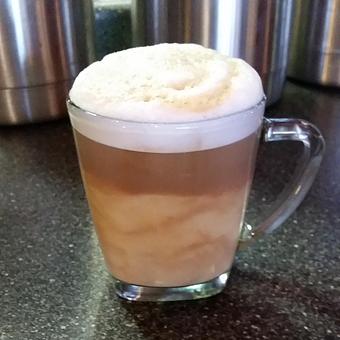 Product: Almond Latte - Daily Grind Cafe in Downtown - New Philadelphia, OH Coffee, Espresso & Tea House Restaurants