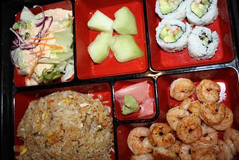 Product: Lunch Bento Box (Shrimp) - Daimaru Japanese Steakhouse in Salina, KS Japanese Restaurants