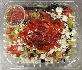 Product: Greek Salad - Dan's Super Subs in Woodland Hills Ca - Woodland Hills, CA Delicatessen Restaurants