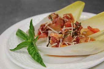 Product: Endive bites (custom catering) - Dancing Tomato in Yuba City, CA Italian Restaurants