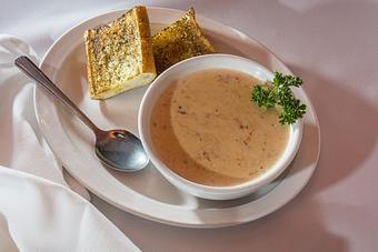 Product: Minestrone every day, and the BEST Clam Chowder every Friday! - Dancing Tomato in Yuba City, CA Italian Restaurants