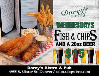 Product - Darcy's Bistro & Pub in Denver, CO Bars & Grills