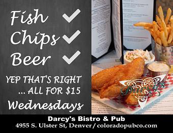 Product - Darcy's Bistro & Pub in Denver, CO Bars & Grills