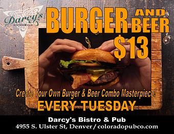 Product - Darcy's Bistro & Pub in Denver, CO Bars & Grills