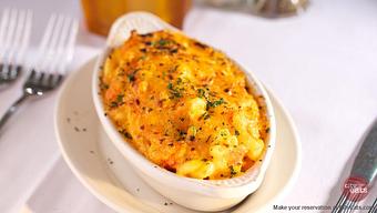 Product: Freddie Mac & Cheese - Desi Vega's Steakhouse in Warehouse District/CBD - New Orleans, LA Seafood Restaurants