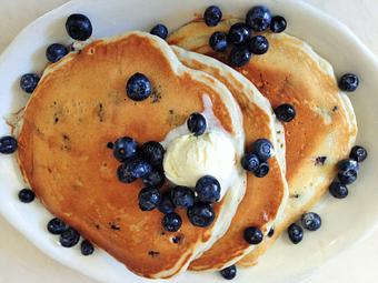 Product: Blueberry Pancakes - Dipsea Cafe in Mill Valley, CA American Restaurants