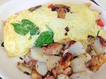 Product: Veggie Omelette - Dipsea Cafe in Mill Valley, CA American Restaurants