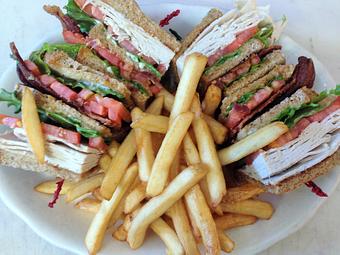 Product: Club Sandwich - Dipsea Cafe in Mill Valley, CA American Restaurants