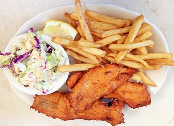 Product: Fish & Chips - Dipsea Cafe in Mill Valley, CA American Restaurants