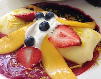 Product: Cheese Blintzes - Dipsea Cafe in Mill Valley, CA American Restaurants
