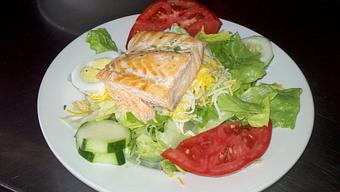 Product: salmon salad - Dutch Valley Restaurant in Gulf Gate - Sarasota, FL American Restaurants