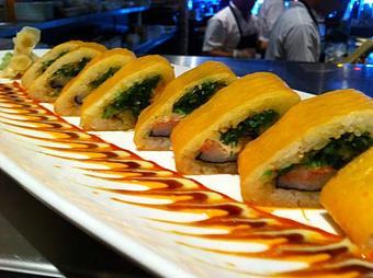 Product: Volcano Roll - East Moon Asian Bistro and Sushi in Westminster, CO Sushi Restaurants