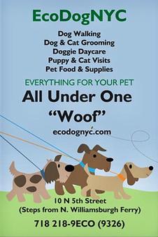 Product - Eco Dog NYC in Williamsburg - Brooklyn, NY Pet Boarding & Grooming