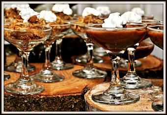 Product: Pumpkin chiffon and apple crisp martinis - Elyse's Catering, in Tumwater, WA Dessert Restaurants