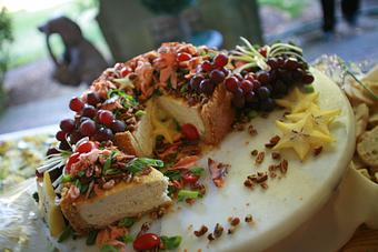 Product: Baked salmon cheesecake is always a hit at every party - Elyse's Catering, in Tumwater, WA Dessert Restaurants