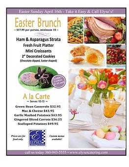 Product - Elyse's Catering, in Tumwater, WA Dessert Restaurants