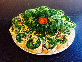 Product: Small Wrap Tray - Elyse's Catering, in Tumwater, WA Dessert Restaurants