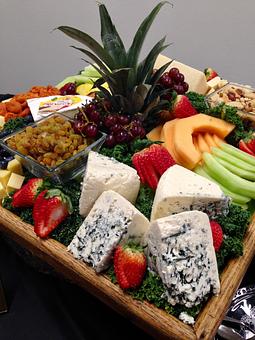 Product: Fruit & Imported Cheese Tray $6.50 per person - Elyse's Catering, in Tumwater, WA Dessert Restaurants