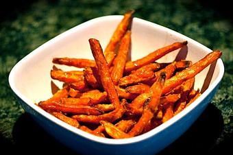 Product: Sweete Potato Fries w/ Organic Agave - Estrella Negra in Logan Square/ Bucktown border - Chicago, IL Latin American Restaurants