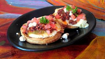 Product: Soyrizo Sope - Estrella Negra in Logan Square/ Bucktown border - Chicago, IL Latin American Restaurants