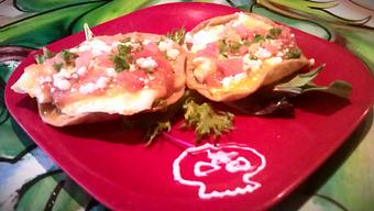 Product: Mango Salsa Huevos Rancheros - Estrella Negra in Logan Square/ Bucktown border - Chicago, IL Latin American Restaurants