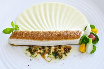Product: Filet of Sole New Meunière - Everest in The Loop - Chicago, IL French Restaurants