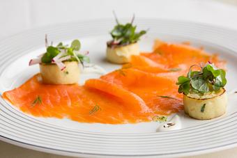 Product: Home Smoked Salmon Naturel - Everest in The Loop - Chicago, IL French Restaurants