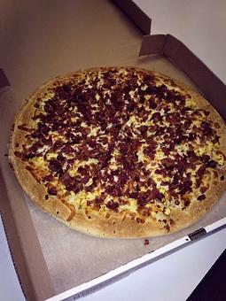 Product: Breakfast Pizza - Farmer John's Food Market in Hammonton, NJ Delicatessen Restaurants