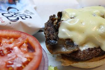 Product: Mushroom Swiss Burger - Fat Cat Tavern in Largo, FL Bars & Grills