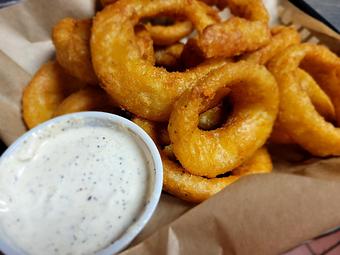 Product: Onion Rings - Fat Cat Tavern in Largo, FL Bars & Grills