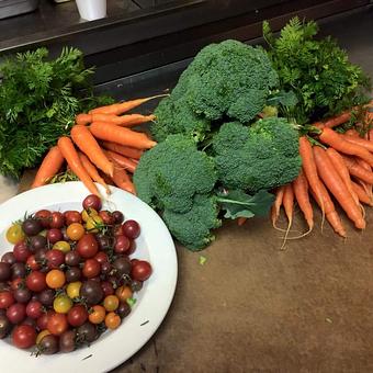 Product: Beautiful produce - Fat Hen in Johns Island, SC American Restaurants