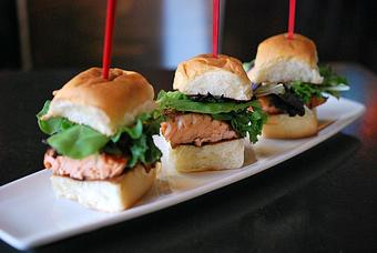 Product: Salmon Sliders - Fats Asia Bistro in Folsom - Folsom, CA Chinese Restaurants