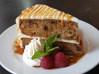 Product: Fat's Carrot Cake - Fats Asia Bistro in Roseville - Roseville, CA Chinese Restaurants