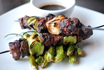 Product: Beef Yakitori - Fats Asia Bistro in Roseville - Roseville, CA Chinese Restaurants