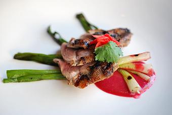 Product: Ume-Wasabi glazed duck breast - Fats Asia Bistro in Roseville - Roseville, CA Chinese Restaurants