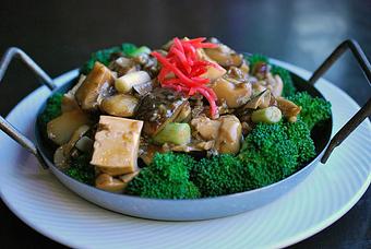 Product: Chinese Braised Mushroom & Tofu - Fats Asia Bistro in Roseville - Roseville, CA Chinese Restaurants