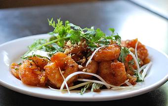 Product: Pineapple Sweet Chili Shrimp - Fats Asia Bistro in Roseville - Roseville, CA Chinese Restaurants